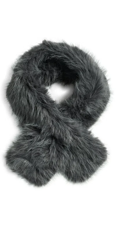 Hat Attack Foxy Pull Thru Scarf Grey