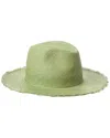 HAT ATTACK FRINGED PANAMA CONTINENTAL HAT