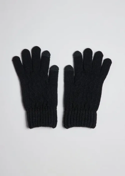 Hat Attack Frosty Touch Glove In Black