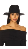 Hat Attack Harper Fedora Hat In Black
