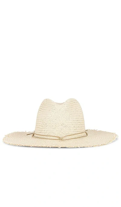 Hat Attack Hut Fringer Traveler Continental In Beige