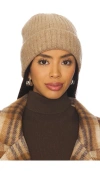 Hat Attack Key Beanie In Brown
