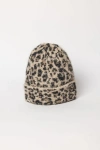 Hat Attack Leopard Beanie In Neutral