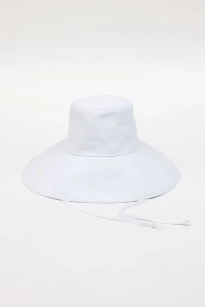 Hat Attack Livvy Canvas Sunhat In White