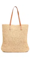 Hat Attack Lucia Tote Natural One Size In Natural