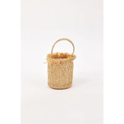 Hat Attack Margo Mini Fringe Bag In Brown