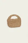 Hat Attack Micro Slouch Bag In Toast