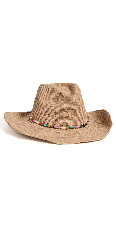 Hat Attack Millie Continental Hat Natural/multi