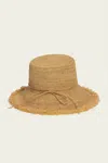 Hat Attack Packable Raffia Bucket Hat In Natural
