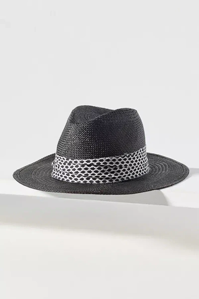 Hat Attack Pammy Panama Straw Rancher Hat In Metallic