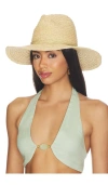 Hat Attack Raffia Braid Continental Fedora Hat