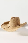 Hat Attack Raffia Rancher Hat In Brown
