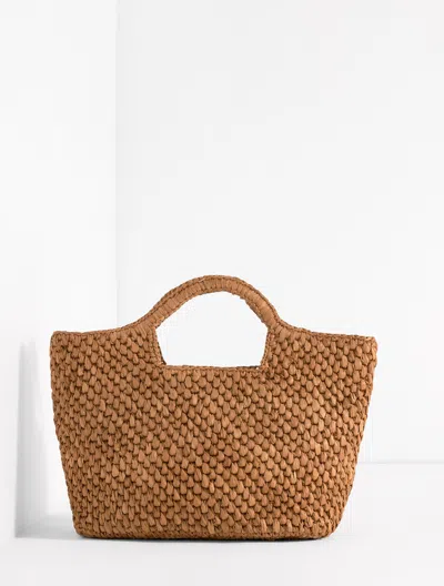 Hat Attack Sandy Handheld Bag - Toast - 001 Talbots In Brown
