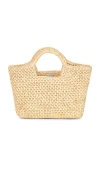 Hat Attack Sandy Top Handle Bag In Neutral