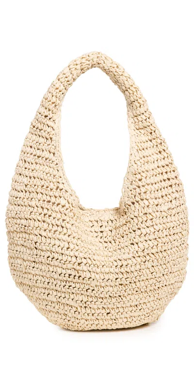 Hat Attack Shelly Bag Ivory In Neutral