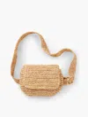 Hat Attack Straw Belt Bag - Natural - 001 Talbots In Natural