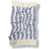 Hat Attack Stripe Turkish Towel In Blue