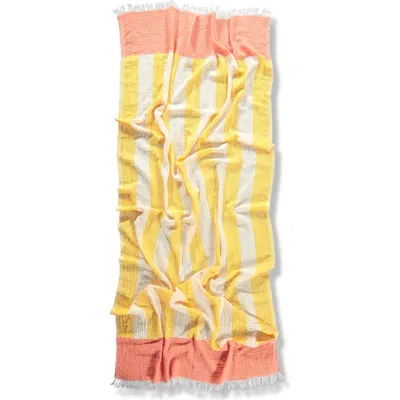 Hat Attack Stripe Turkish Towel In Multi