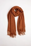Hat Attack Travel Scarf In Brown