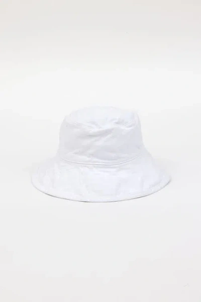 Hat Attack Washed Cotton Crusher In White