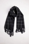 Hat Attack Windowpane Muffler In Brown