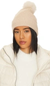 Hat Attack Wintertime Knit Beanie In Nude
