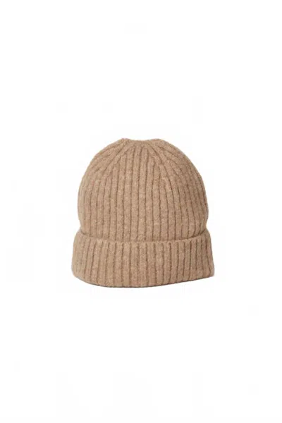 Hat Attack Women's Key Beanie Hat In Tan In Beige