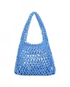 Hat Attack Women's Lizzie Cotton Mini Bag In Denim In Multi