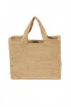 Hat Attack Women's Lulu Tote In Natural In White