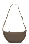 Hat Attack Women's Nylon Crossbody Bag In Olive In Neutral
