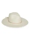 HAT ATTACK WOMEN'S TRAVELER CONTINENTAL PACKABLE STRAW HAT