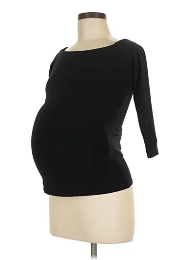 Pre-owned Hatch 3/4 Sleeve T-shirt In Black