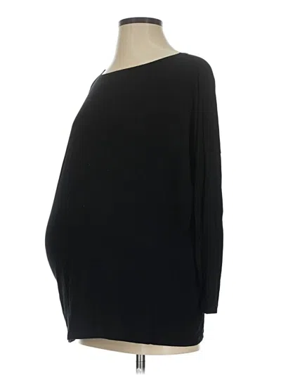 Pre-owned Hatch 3/4 Sleeve T-shirt In Black