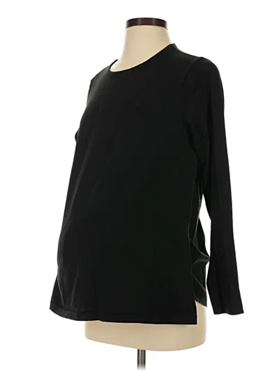Pre-owned Hatch 3/4 Sleeve T-shirt In Black