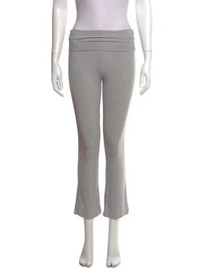 Pre-owned Hatch Bamboo Flared Pants In Grey