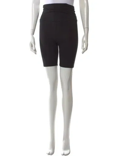 Pre-owned Hatch Bamboo Knee-length Shorts In Black