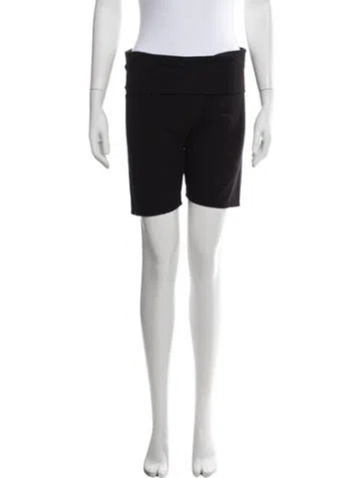 Pre-owned Hatch Bamboo Knee-length Shorts In Black