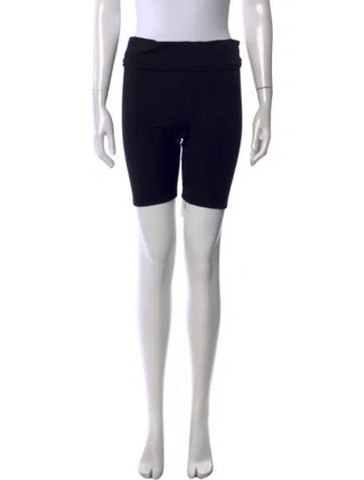 Pre-owned Hatch Bamboo Knee-length Shorts In Black