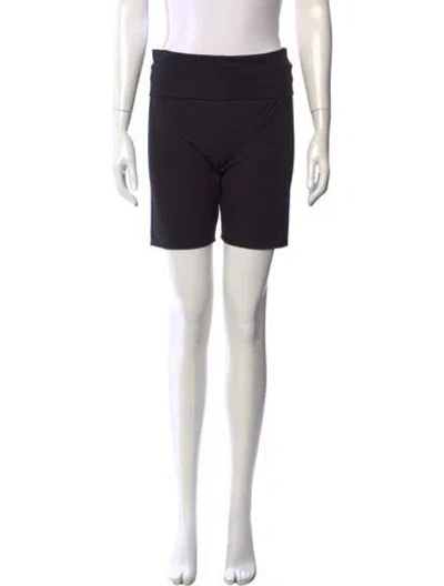 Pre-owned Hatch Bamboo Knee-length Shorts W/ Tags In Black