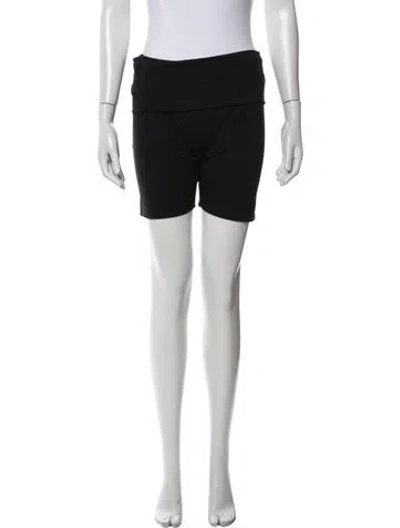 Pre-owned Hatch Bamboo Knee-length Shorts W/ Tags In Black/white