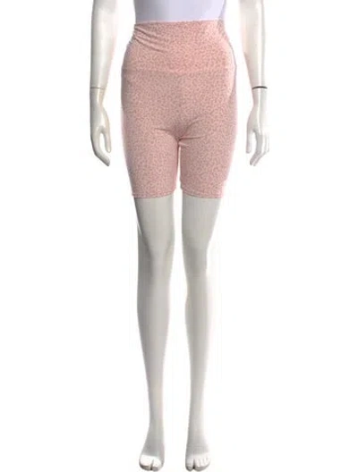 Pre-owned Hatch Bamboo Mini Shorts In Pink