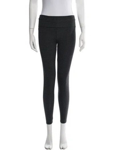 Pre-owned Hatch Bamboo Skinny Leg Pants In Black/grey