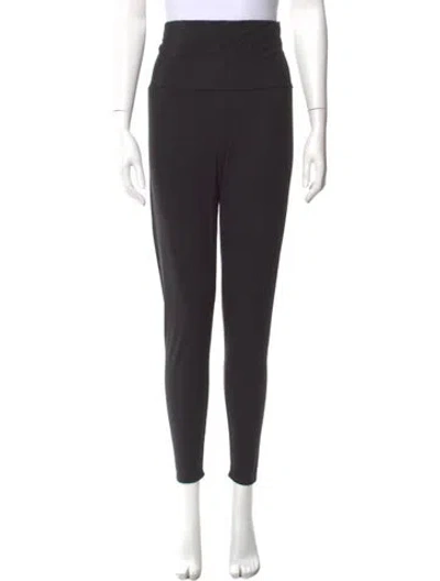 Pre-owned Hatch Bamboo Skinny Leg Pants In Gray