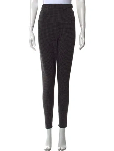 Pre-owned Hatch Bamboo Skinny Leg Pants In Multi