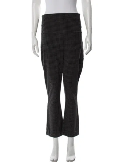 Pre-owned Hatch Bamboo Straight Leg Pants In Gray
