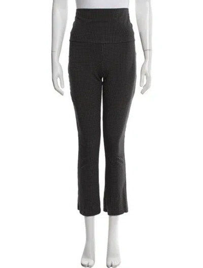 Pre-owned Hatch Bamboo Straight Leg Pants In Grey