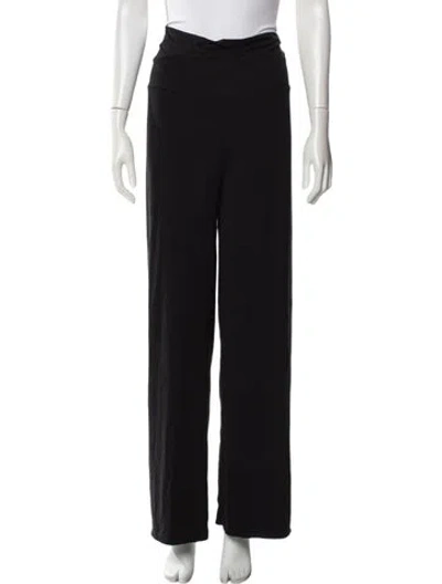 Pre-owned Hatch Bamboo Sweatpants In Black