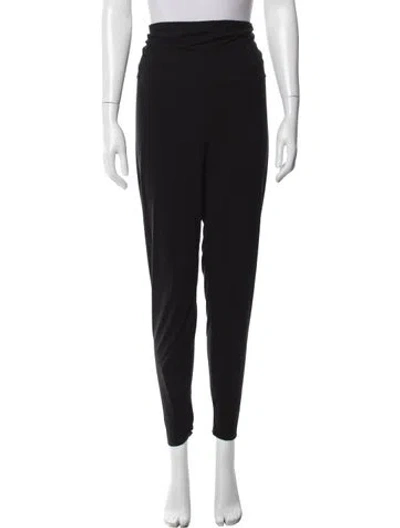 Pre-owned Hatch Bamboo Sweatpants In Black