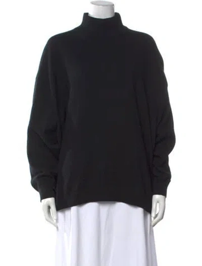 Pre-owned Hatch Cashmere Turtleneck Sweater In Black