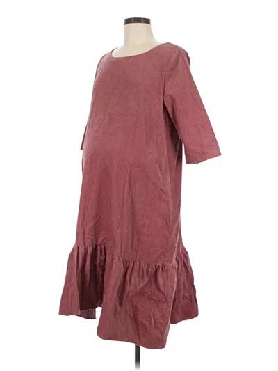 Pre-owned Hatch Casual Dress In Burgundy